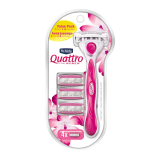 Schick Quattro for Women Value Pack w/1 Razor & 4 Blade Refills