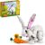 LEGO Creator 3-in-1 White Rabbit Animal Toy Building Set 31133
