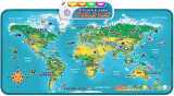 LeapFrog Touch and Learn Wall World Map Map for Kids