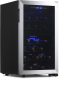 NewAir Freestanding 43 Bottle Dual Zone Wine Fridge