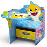 Delta Children Baby Shark Chair Desk with Storage Bin