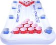 GoPong Pool Lounge Beer Pong Inflatable with Social Floating