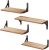 4-Pack Amada Homefurnishing Floating Shelves Wall Mounted