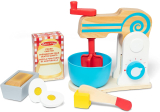 Melissa & Doug Wooden Make-a-Cake Mixer Set 10-Pcs