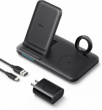 Anker Foldable 3-in-1 Wireless Charging Station with Adapter