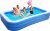 Evajoy 118 x 72 x 20in Inflatable Above Ground Kiddie Pool, Large
