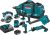 Makita XT801X1 18V LXT Lithium-Ion Cordless 8-Pc. Combo Kit