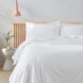 Amazon Aware 100% Organic Cotton 300 Thread Count Duvet Cover Set