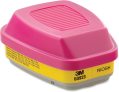 3M P100 Respirator Cartridge/Filter 60923 1 Pair