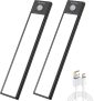 2-Pack AMZHelper 32-LED Motion Sensor Under Cabinet Light