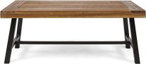 Christopher Knight Home Carlisle Outdoor Acacia Wood Coffee Table