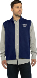 Vantage Apparel Men’s Collegiate Full Zip Quilted Vest