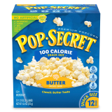 12Pk Pop Secret Microwave Popcorn 100 Calorie Butter Flavor 1.1Oz