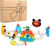Disney Junior Mickey Mouse Around Town Track Set w/Toy Train 35pc