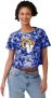 FOCO Womens NFL Team Logo Ladies Fashion Crop Top Shirt