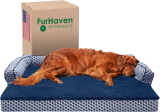 Furhaven XL Orthopedic Dog Bed Comfy Couch