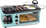 Nostalgia Retro 3-in-1 Family Size Electric Breakfast Station