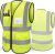 Ticonn High Visibility Class II Mesh Reflective Safety Vest