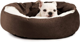 Best Friends by Sheri Cozy Cuddler Ilan Microfiber Cat & Dog Bed