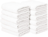 12-Pack Amazon Basics Cotton Hand Towel
