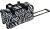 Rockland Rolling Duffel Bag 22-Inch