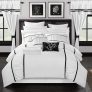 Chic Home CS3148-AN Mayan 24-pc Bed in A Bag Comforter Set, Queen
