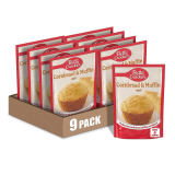 9-Pack Betty Crocker Cornbread and Muffin Mix 6.5 oz