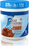 3-Pack Pure Protein Whey Powder, Rich Chocolate 1 lb