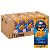 35-Pack Kraft Original Flavor Macaroni and Cheese Dinner 7.25oz