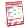 Knock Knock Paper Tantrum Nifty Note Mass Market Paperback