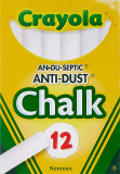 Crayola Chalkboard Chalk 12 Sticks