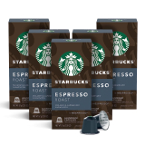 Starbucks by Nespresso Dark Roast Espresso Coffee Capsules 50ct
