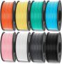 SUNLU PETG 3D Printer Filament Bundle 2kg