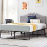 Linenspa 14 Inch Metal Platform Full Bed Frame w/Storage Space