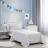 Poppy & Fritz Cotton Percale Kids Bedding Set Queen