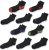 10-Pack Fruit of the Loom Little Boys Half Cushion Ankle Socks