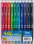 10CT PILOT FriXion Clicker Erasable, Refillable & Retractable Gel Pens