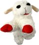 2-Pack Multipet Lambchop Plush Dog Toy 10-inch with Squeaker