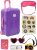 Click N’ Play 18-in Doll Travel Carry On Suitcase Luggage 7pc Set