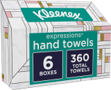 360-Count Kleenex Expressions Disposable Paper Hand Towels