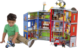 35-Piece KidKraft Everyday Heroes Wooden Playset