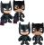 2 Just Play The Batman and Selina Kyle 11-in Small Plush Toys