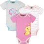 Canticos Unisex-Baby 3-pack Short Sleeve Bodysuits
