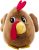 Outward Hound Fattiez Chicken Plush Squeaky Dog Toy XS