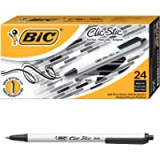 Amazon: 24-Ct BIC Clic Stic Retractable Ball Pen, Medium Point 1.0mm for $7.35( was  )