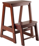 Winsome Wood WW Stool Antique Walnut