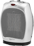 Amazon Basics 1500W Oscillating Ceramic Heater w/Adjustable Thermostat