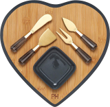 Paris Hilton Charcuterie Board and Serving 6-Piece Set