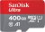 SanDisk 400GB Ultra microSDXC UHS-I Memory Card w/Adapter