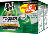 6-Count Hot Shot Fogger with Odor Neutralizer 2-Ounce